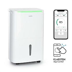 Klarstein DryFy Connect 40, odvlhčovač vzduchu, WiFi, komprese, 750 W, 40l/d, 35-45m², bílý