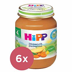 6x HiPP BIO zeleninová směs 125 g