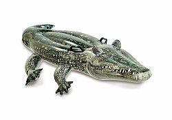INTEX Lehátko Krokodýl nafukovací s úchyty 170x86 cm od 3 let